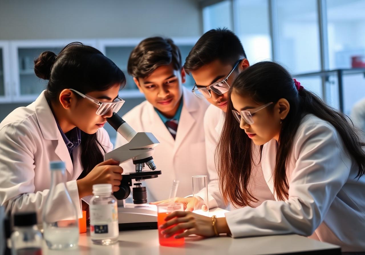 Science & Computer Labs at New Era Public School Dwarka